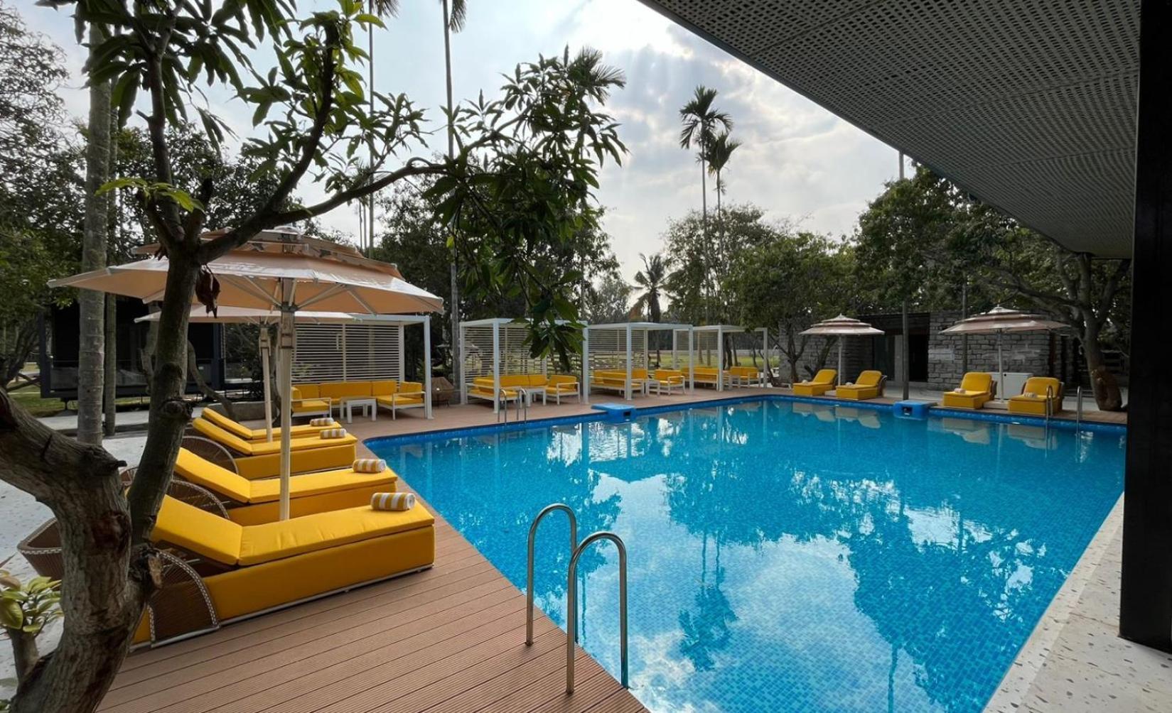Glamp Wilderness Hotel Nelamangala Bagian luar foto