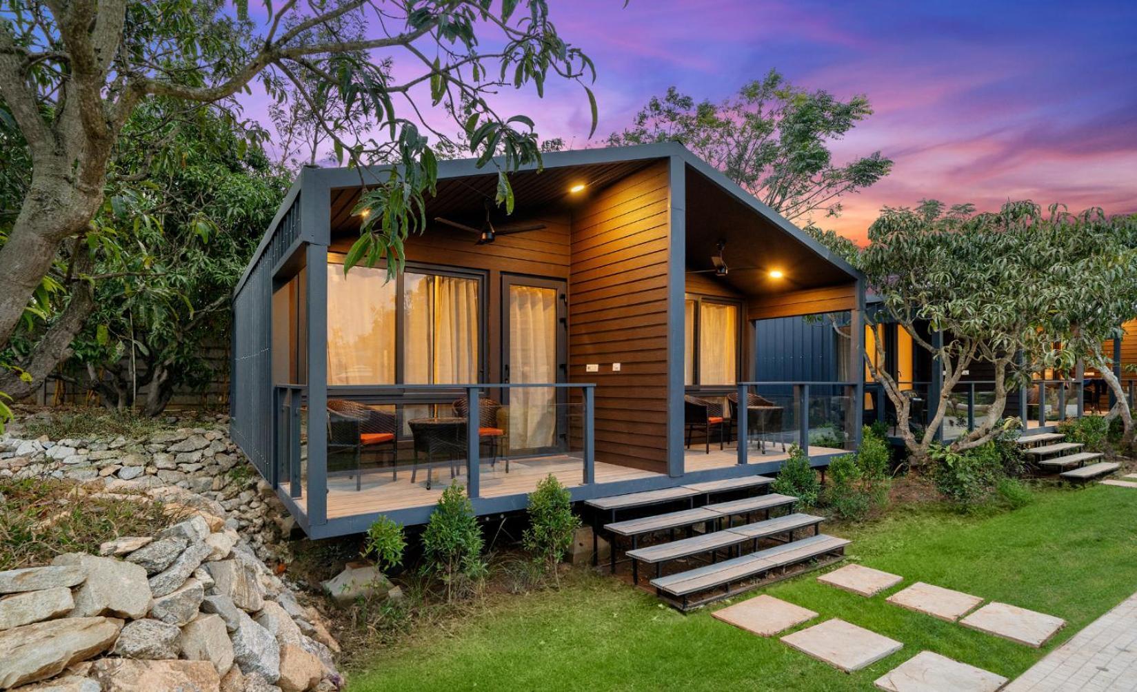 Glamp Wilderness Hotel Nelamangala Bagian luar foto